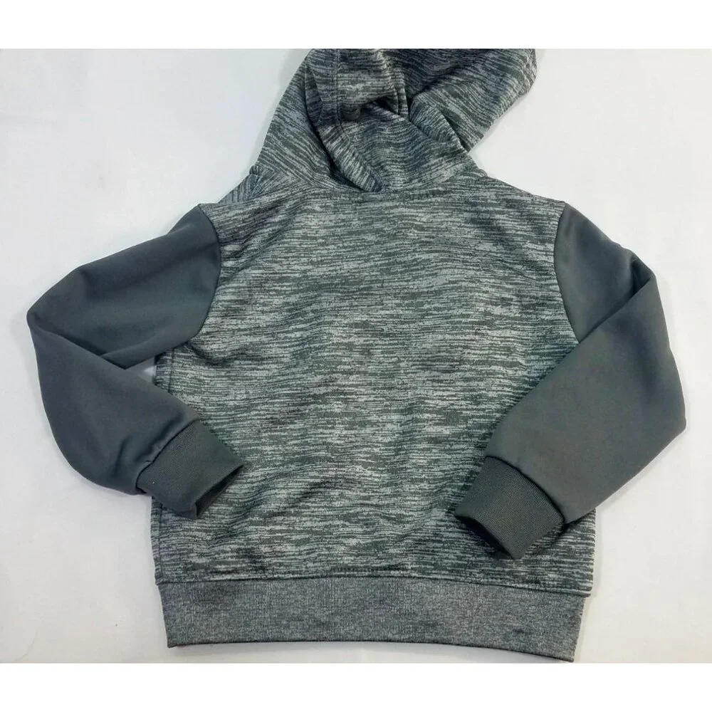 Nike Dri-Fit Toddler Hoodie Jacket 2T Gray & Orange - Picture 8 of 8